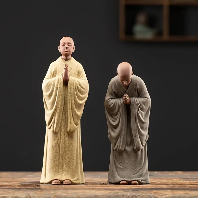 Sōgen & Kenshō – Moines de l’Éveil Intérieur Figurines